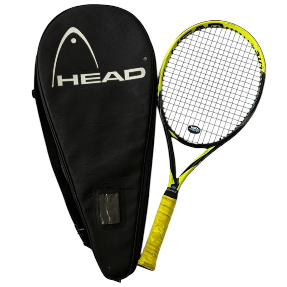 Head Xtreme LITE Graphene Touch Tennis Racket Black Yellow Carrying Case